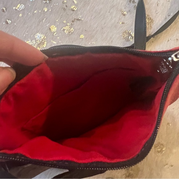 NWT Red Embossed Leather Solo Bag Spirit Of The Wild - Picture 10 of 10